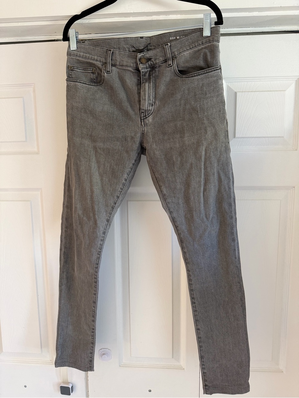 Saint Laurent - Slim Fit Gray Jeans